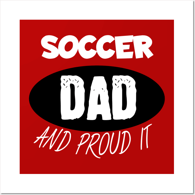 Soccer dad Wall Art by maxcode